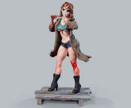Female Jason voorhees 3d printing stl files