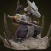 Marowak pokemon 3d printing stl files
