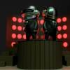 Daft punk diorama 3d printing stl files