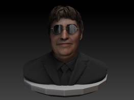 Dr Octopus bust 3d printing stl files