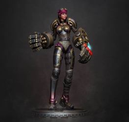 Piltover Enforcer 3d print stl files