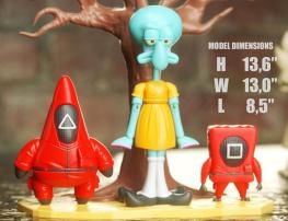 Squid Games Spongebob 3d print model