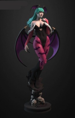 Morrigan Aensland 3d printing stl files