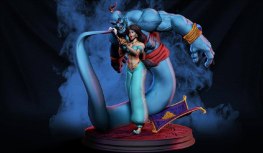 Jasmine and genie 3d printing stl files