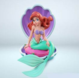 Little mermaid 3d printing stl files