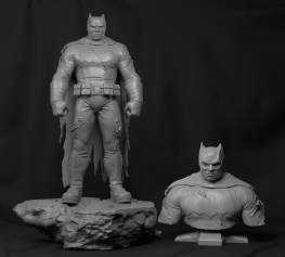 Batman & bust 3d printing stl files