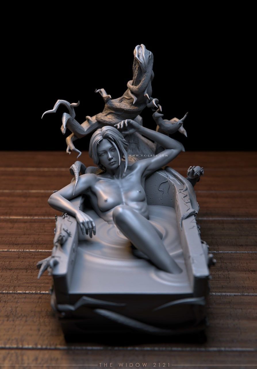 widow stl files for 3d printing model The Widow stl files for 3d printing