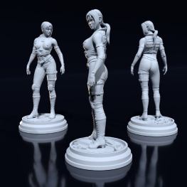 Sonya Blade 3d printing stl files