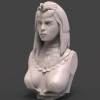 Cleopatra bust 3d printing stl files
