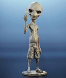 Paul the alien 3d printing stl files