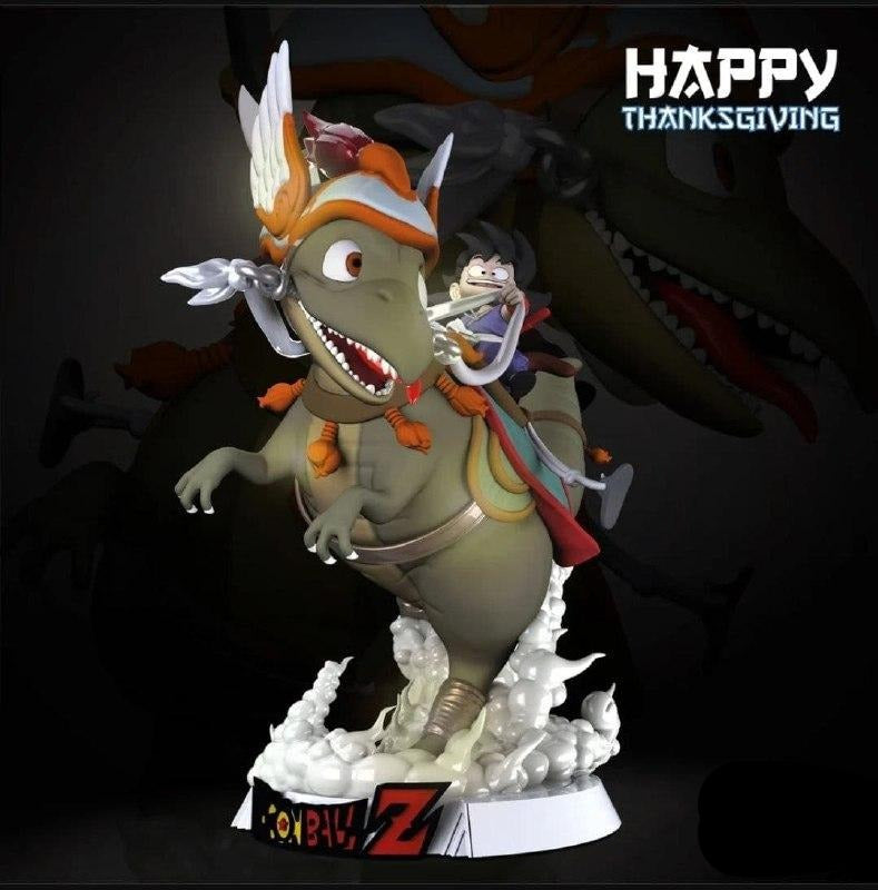 goku High-poly Stl files for 3d printing Goku with Dyno 3d printi