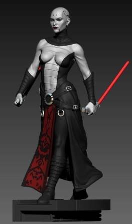 Asaj ventress 3d printing stl files