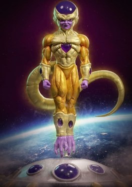 Golden Freeza 3d printing stl files