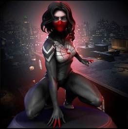Silk spider-man Cindy moon 3d printing stl files