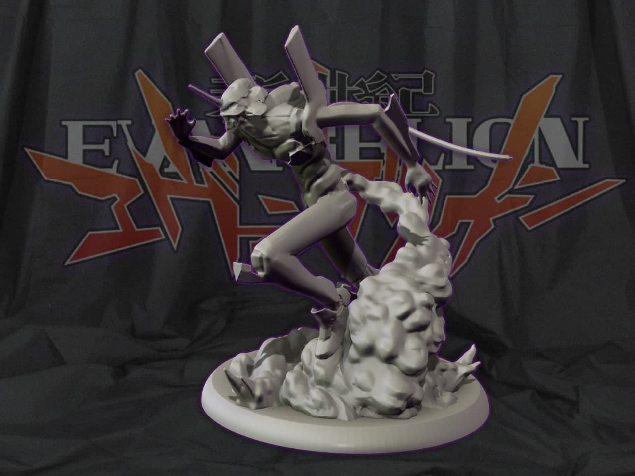 eva 3d print stl files Eva neon genesis 3d printing stl files