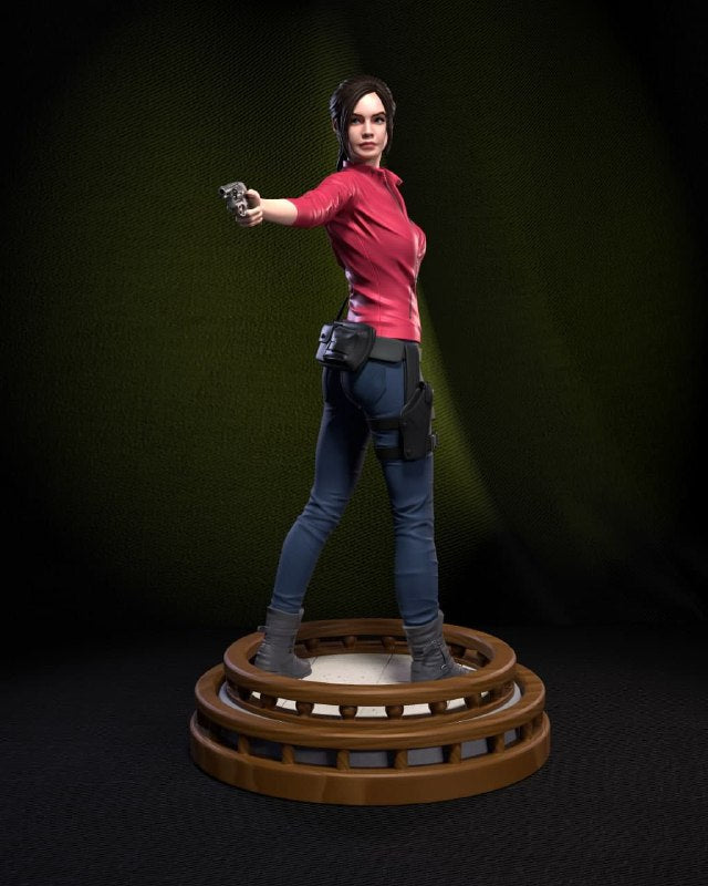 Claire Radfield - Resident evil 3D Print stl files and 3D Models Claire Radfield 3d printing stl files
