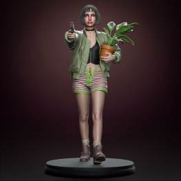 Mathilda and the plants 3d printing stl file