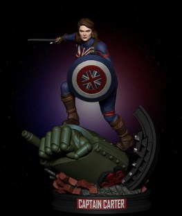Captain carter 3d printing stl file