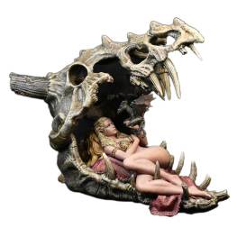 Dragon skull 3d printing stl files