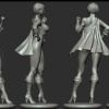 Power girl 3d printing stl files
