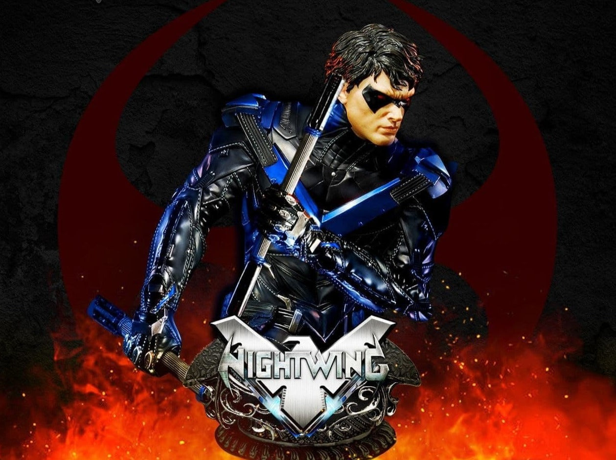 Nightwing Bust 3d printing stl files