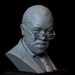 Jeffrey Wright bust 3d printing stl files
