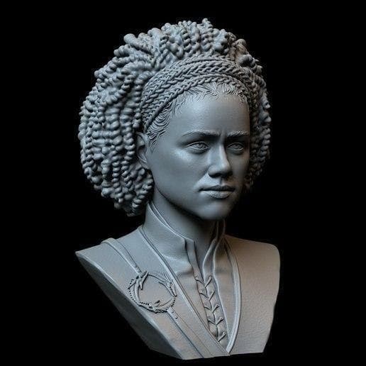 missandei 3d printing stl files Missandei 3d printing stl files