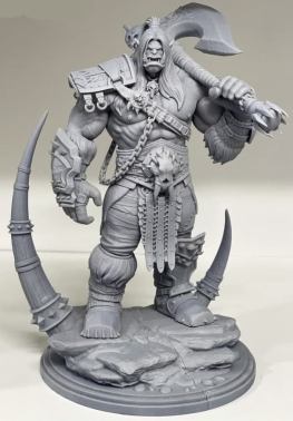 Grommash Hellscream Warcraft 3d printing stl files