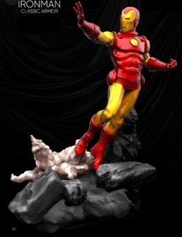 Iron-man classic 3d printing stl files