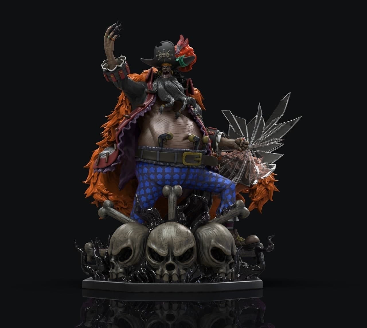 black beard stl files for 3d printing purposes Black beard stl files for 3d printing