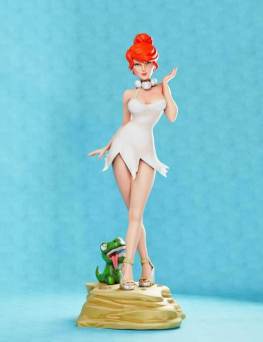 Wilma flintstone 3d printing stl files