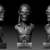 Crypt keeper bust 3d printing stl files
