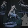 White unicorn 3d printing stl files