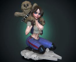 Hanna & chewie 3d printing stl files