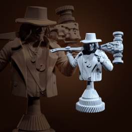 Heisenberg bust 3d printing stl files