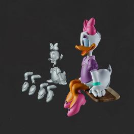 daisy duck 3d print stl