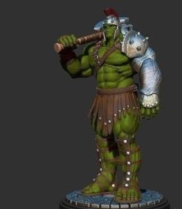 Hulk gladiator stl files for 3d printing models