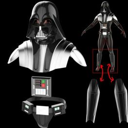 Darth Vader Cosplay suit 3d printing stl files