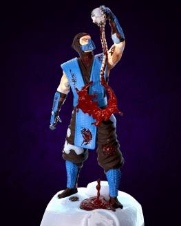 Sub zero statue 3d printing stl files