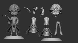 Ron weasley 3d printing stl files