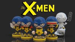 X Men PLAkit 3d printing stl files