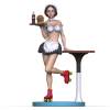 Waitress on roller skates 3d printing stl files