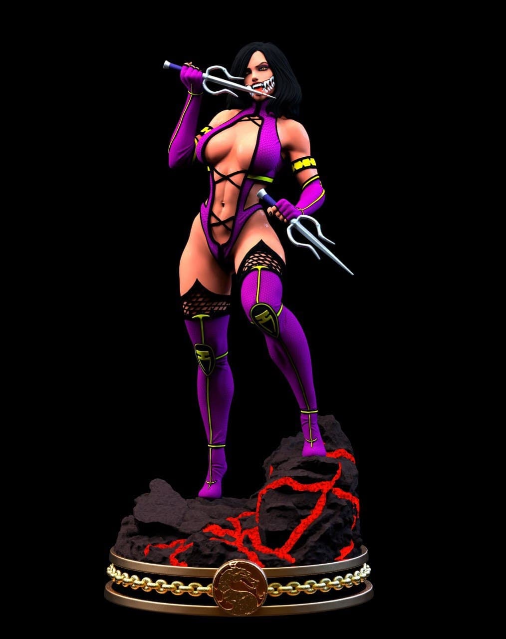 mileena 3d printing stl files Mileena 3d printing stl files