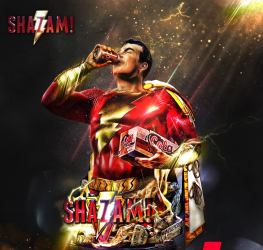 Shazam bust 3d printing stl files