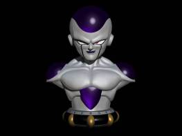 Frieza bust 3d printing stl files