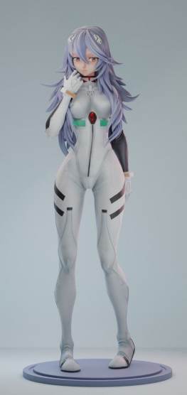 Rei Ayanami 3d printing stl files