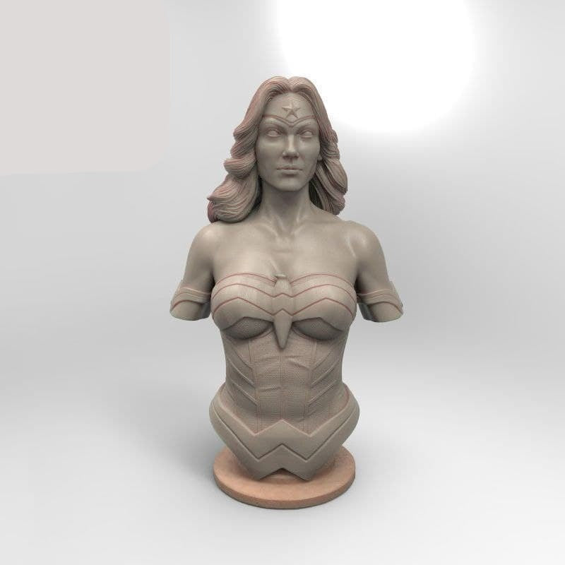 wonder woman stl files for 3d printing models