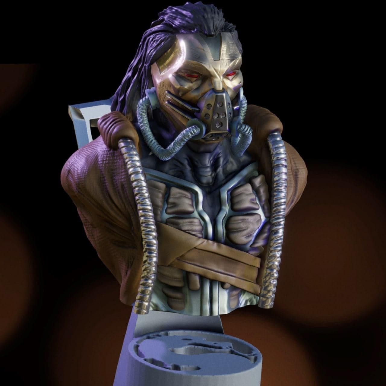 kabal stl files for 3d printing models Kabal bust starwars 3d printing stl files