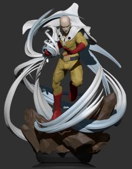 Saitama full stl files for 3d printing