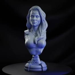 Jean Grey bust 3d printing stl files